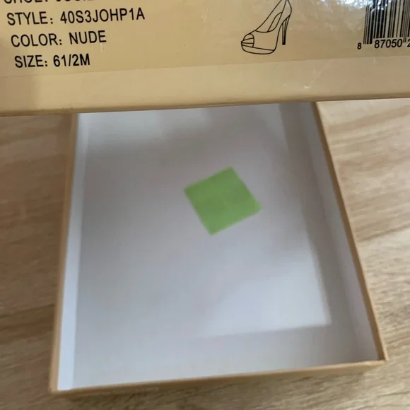 Michael Kors Nude Peep Toe Heels - Picture 10 of 10